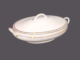 Antique Noritake Morimura hand-painted Nippon The Alais covered serving bowl. - $110.00