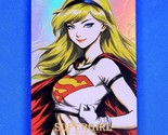 Supergirl Rainbow Holographic Gold Foil Character Art Trading Card E Sup... - £11.73 GBP