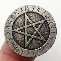 Copper Craft  Coin “Pentagram  “23mm Hobo Nickel Coin - €2,42 EUR