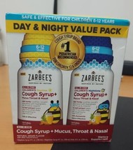 Zarbee&#39;s Children&#39;s All In One Cough Syrup + 1 Day &amp; 1 Night 6-12yrs Exp... - £9.92 GBP