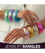 Wide Bracelet, Chunky Resin bracelet, Resin Bangle, Stacking Jewellery B... - $14.57+