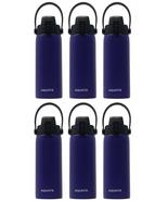 6-Pack (Purple) - Aquatix 21 Ounce Pure Stainless Steel Double Wall Insu... - £46.71 GBP