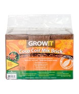 Hydrofarm GROW!T JSCPB 3 Pack All Natural Pathogen Free Coco Coir Pottin... - $33.65 CAD