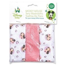 Minnie Mouse Deluxe Terrycloth Washcloths - $1.99