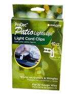 40-Count Lights Up Light Cord Clips - $161.72 MXN