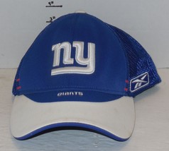 New York Giants Fitted Baseball Hat Cap Reebok One Size Fits all NFL - $14.57