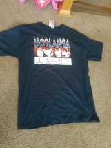 NEW NWT Men&#39;s Hotlanta Atlanta Braves Baseball Blue T-Shirt MLB Acuna  L Large - £15.14 GBP