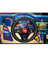 Melissa&amp;Doug Vroom&amp;Zoom Interactive Wooden Dashboard Pretend Driving Toy... - £46.57 GBP