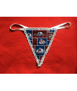 New Womens COLORADO AVALANCHE NHL Hockey Gstring Thong Panties Underwear - $377.73 MXN