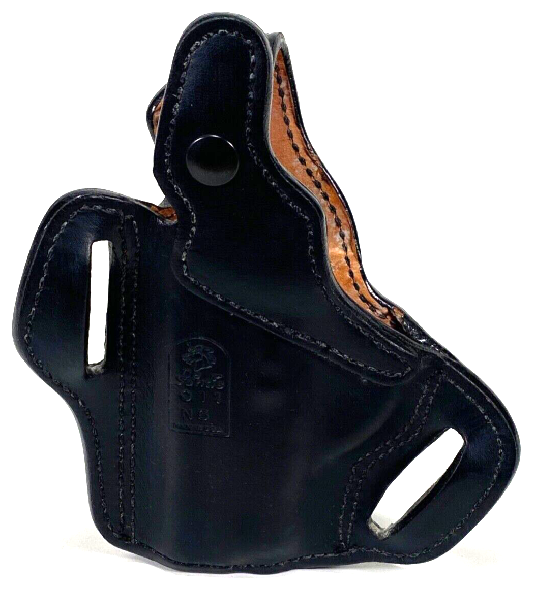 Desantis USA 011 N6 Black Leather Thumbsnap Holster - $23.38