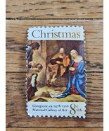 US Stamp Christmas Giorgione 8c Used 1444 Adoration of the Shepherds - $0.99