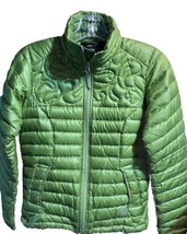 MOUNTAIN HARDWEAR Women’s XS Lightweight Green Puffer Jacket Full Zip Ou... - $34.65