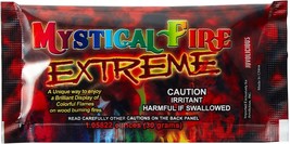 Mystical Fire Extreme Color Changing Flames For Wood Burning Fire, 50 Packets - £40.66 GBP