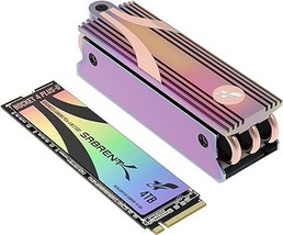 SABRENT Gaming SSD Rocket 4 Plus-G with Heatsink 4TB PCIe Gen 4 NVMe M.2... - $963.99