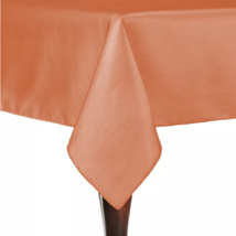 Tablecloth reversible cloth fabric square coral 90&quot; square dining kitche... - £21.18 GBP