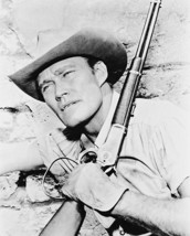 Chuck Connors B/w Print The Rifleman Western 8x10 HD Aluminum Wall Art - £31.96 GBP