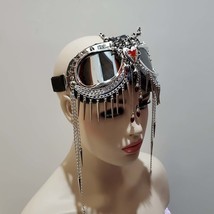 Rave Streampunk Goggles,Burning Man Goggles, Festival Goggles Headpiece - $48.00+