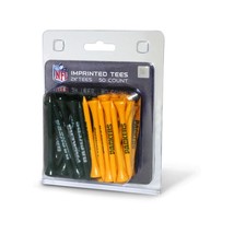 Green Bay Packers NFL 50 Tee Pack of 2-3/4″ Regulation Tees Team Golf - $14.85