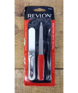 Revlon 24431 Manicure Essentials Kit Includes Travel Case Sealed File Cl... - $8.97
