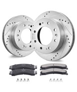 VEVOR Drilled and Slotted Front Brake Rotors Pads Kit for Chevy Silverad... - €198,20 EUR
