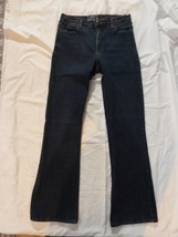 NYDJ Jean Womens 8 Stretch Premium  Denim Jeans W 30&quot; I 32&quot; R 10&quot; - $336.94 MXN