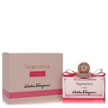 Signorina In Fiore Perfume By Salvatore Ferragamo Eau De Toilette Spray 3.4 oz - £43.68 GBP