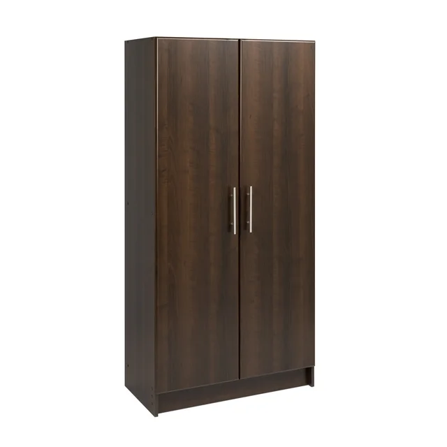 Prepac Adjustable Shelves Cabinet - Expresso - £307.92 GBP