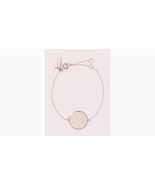 Kate Spade Demi Fine Rose Gold Plated Vermeil Round Line Engravable ID B... - £76.75 GBP