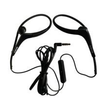 Sony Active Sports Running Earhook In-ear Headphones - Black MDR-AS400 With Mic - $17.81