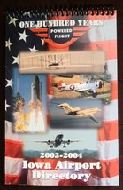 2003-2004 Iowa Airport Directory w/Photos &amp; Data - 100 Years of Flight - $2.99