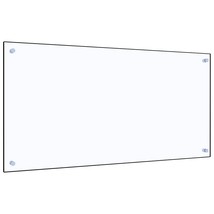  Kitchen Backsplash Transparent 39.4"x19.7" Tempered Glass - $124.99