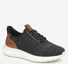Johnston &amp; Murphy Black Heathered Knit Amherst 2.0 Knit Plain Toe (Width... - €84,13 EUR