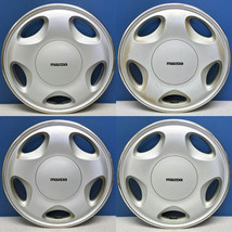 1989-1994 Mazda MPV # 56523 14&quot; Hubcaps Wheel Covers OEM # LA0137170 USED SET/4 - £51.83 GBP