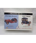 Glencoe Models 1/56 Scale 1914 Stutz Bearcat And 1915 T-Sedan Mini Kits - $190.59 MXN