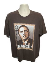 2008 Barack Obama Change Adult Brown XL TShirt - $19.80