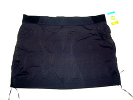Womens New 2X NWT Columbia Run Camp Hike Skort Skirt Black Shorts Pocket... - $98.01