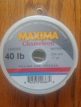 Maxima Chamelon 40lb Fishing Line-Brand New-SHIPS N 24 HOURS - £31.04 GBP