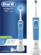  Oral-B Vitality 100 Electric Toothbrush with Rechargeable Handle - Blue - £159.45 GBP