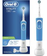  Oral-B Vitality 100 Electric Toothbrush with Rechargeable Handle - Blue - £156.59 GBP