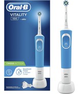  Oral-B Vitality 100 Electric Toothbrush with Rechargeable Handle - Blue - £156.59 GBP