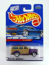 Hot Wheels &#39;40s Woodie #961 Surf &#39;N Fun #1 of 4 Purple Die-Cast Vehicle 1999 - £2.38 GBP
