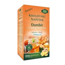 Royal drink ginger with honey and peach - 150 g of granules - $24.44