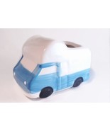 Ceramic RV Camper Van Succulent Planter Small Plant Pot Garden Decor Col... - $18.69