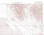Messix Peak Quadrangle Utah 1968 USGS Topo Map 7.5 Minute Topographic - $23.99