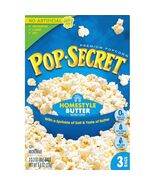 Pop Secret Homestyle Butter Microwave Popcorn 6 Boxes - 18 Bags BB 1/19/26 - $272.22 MXN