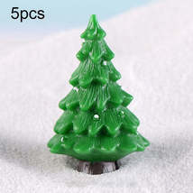 5pcs Simulation Christmas Tree Decoration Christmas Gifts Micro Landscape Snow O - £0.78 GBP