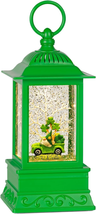 St. Patrick&#39;S Day Gnome Snow Globe Lantern, Green Lucky Shamrock Truck Gnomes Li - £45.77 GBP