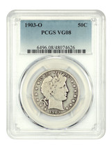 1903-O 50C PCGS VG08 - $66.20