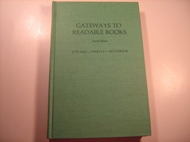 HC GATEWAYS TO READABLE BOOKS Strang 1968 14F - $18.24