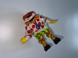 Crazy Clownin&#39; Mike Figure Teenage Mutant Ninja Turtles 1992 TMNT Playmates - $19.79